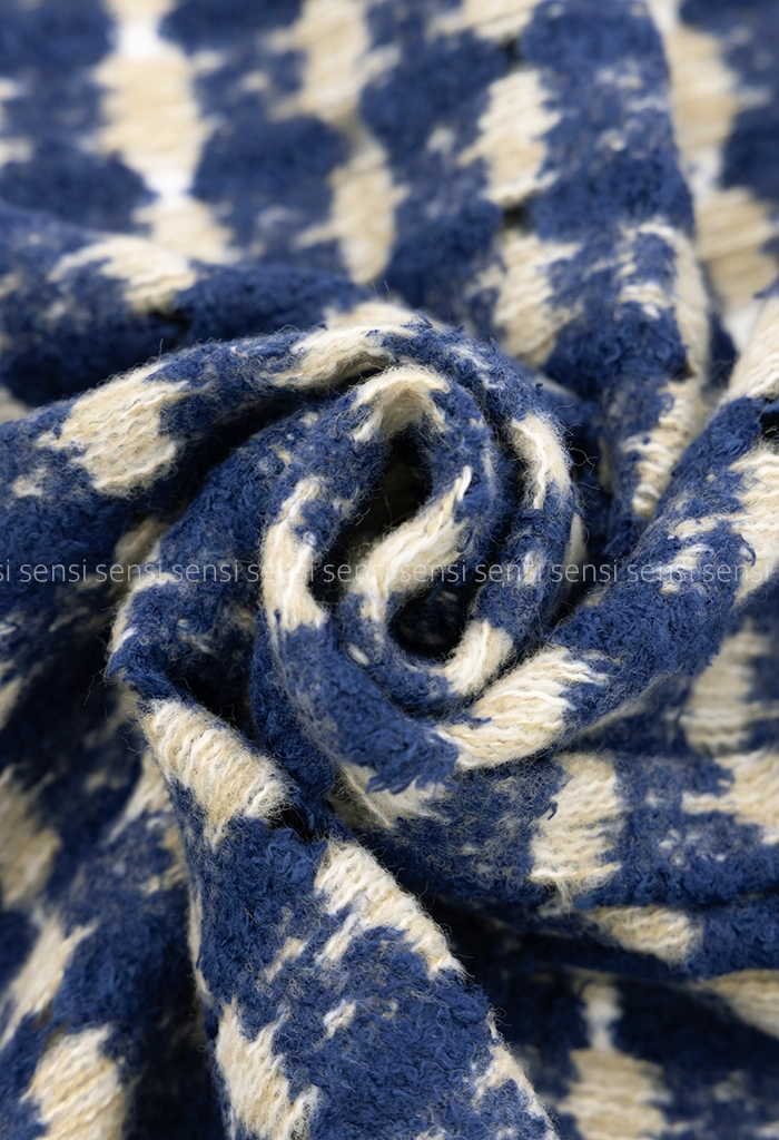 شال چهارخونه پشمی کد1005156